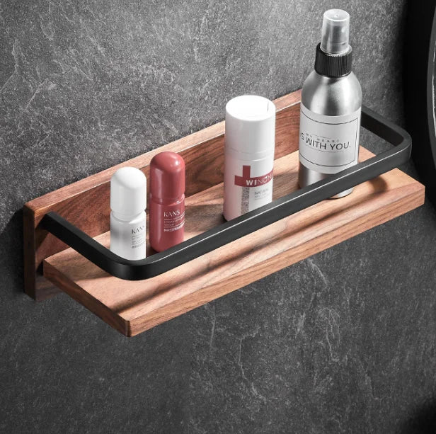 DecorBites™ Bathroom Hardware Set: Pendant Towel Bar, Towel Ring, Paper Holder, Shelf