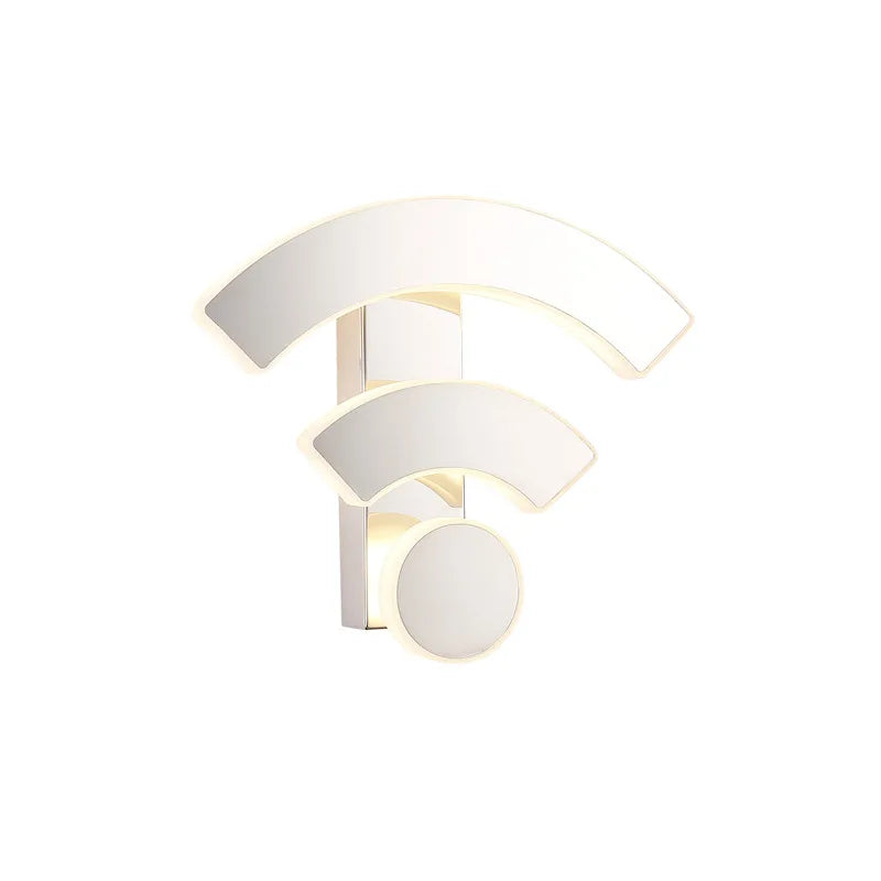DecorBites™ Acrylic WIFI Wall Light - Home Decor Sconce for Living Room, Bedroom, Restaurant