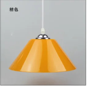 Modern PVC Dome Pendant Light With Iron Accents
