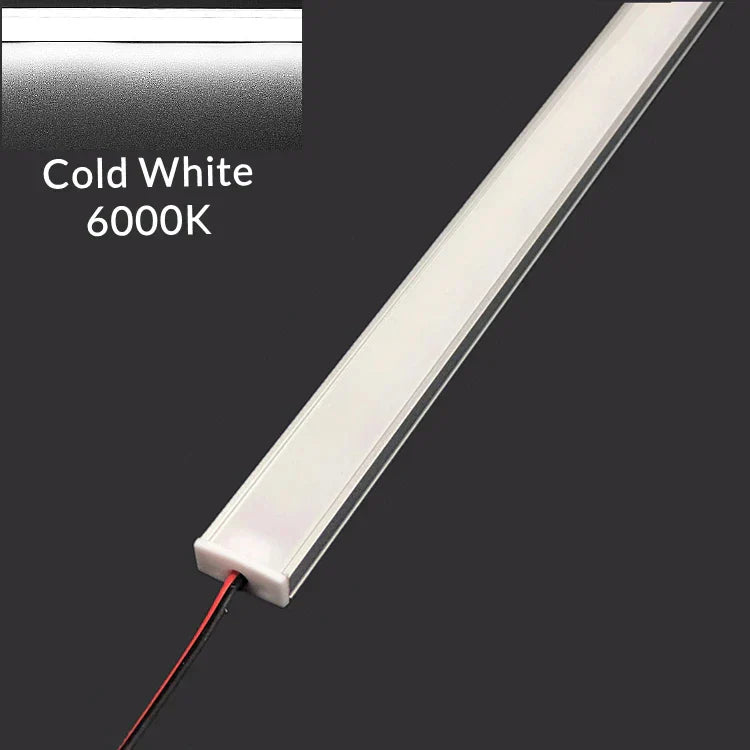AC220V U-Shape LED Bar Strip Light Aluminum Profiles by DecorBites™ - Under Cabinet Tube Linear Lighting