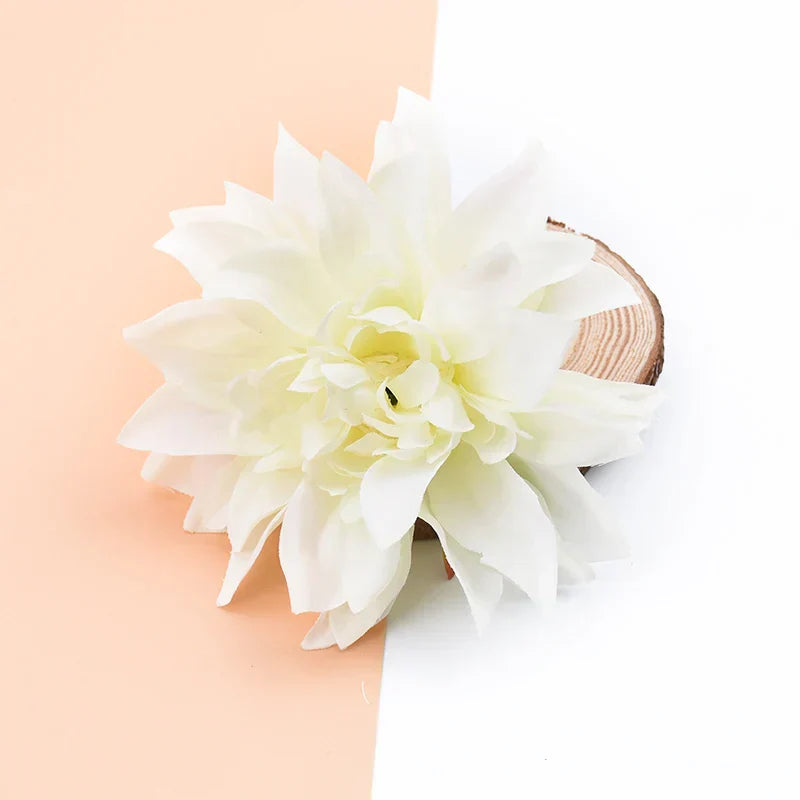DecorBites™ 100pcs Silk Gerbera Flowers for Christmas, Wedding, DIY, Scrapbooking, Gifts