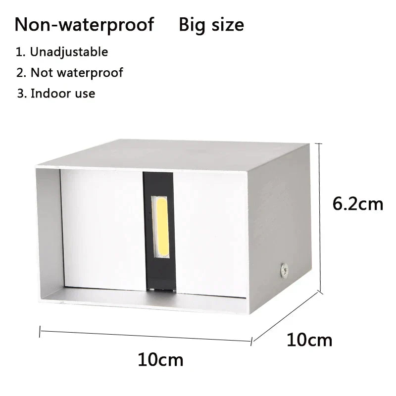 DecorBites™ 12W COB LED Wall Lamp for Indoor Living Room Decor
