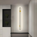 DecorBites™ LED Black Acrylic Wall Lamp for Bedroom Living Room Aisle Kitchen Balcony