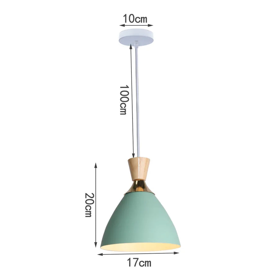 ثريا DecorBites™ LED: إضاءة متدلية نوردية E27 لديكور المنزل والمطعم والبار وغرفة النوم