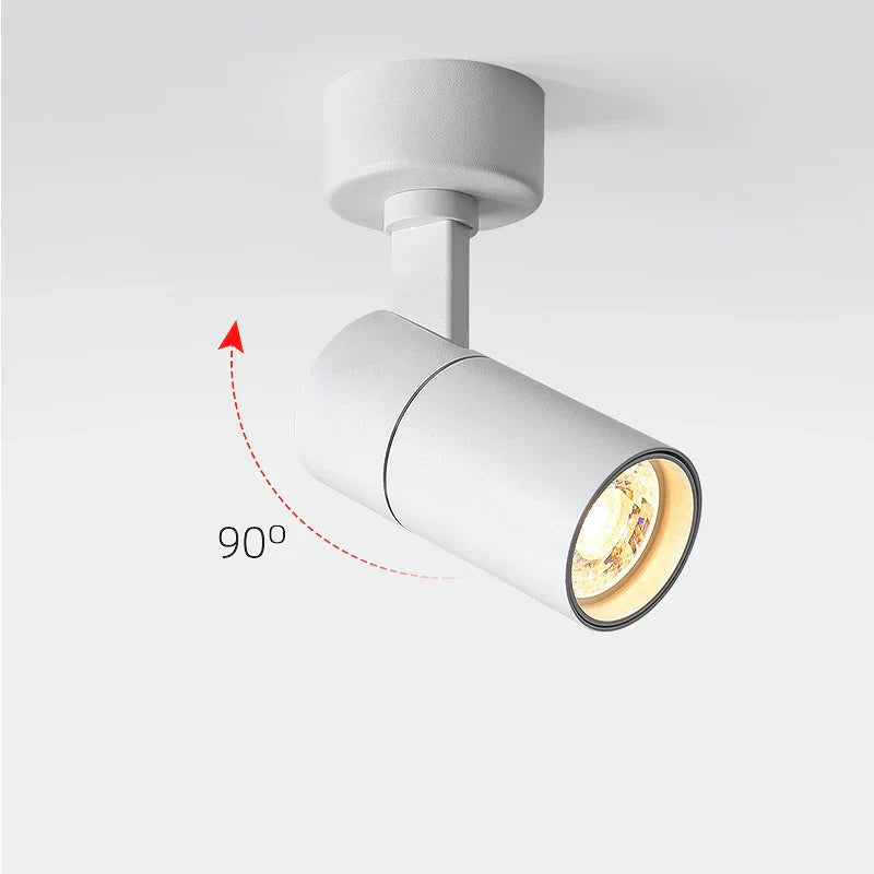 Plafonniers spots orientables à LED DecorBites™ pour mur de fond et allée