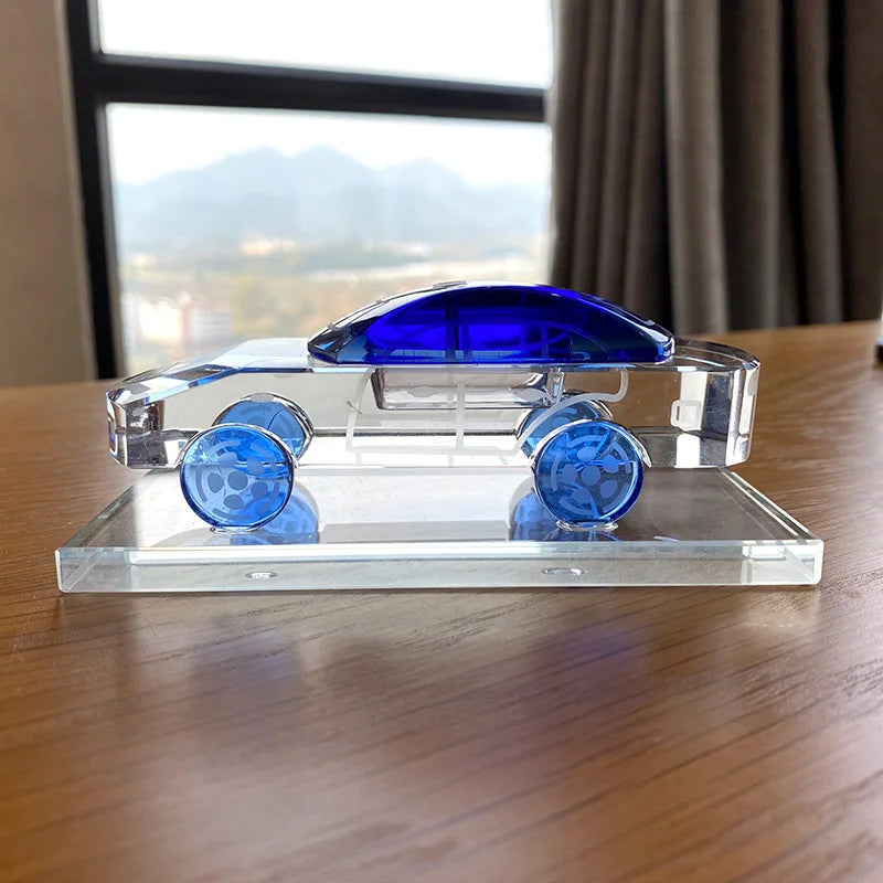 DecorBites™ Crystal Car Model Perfume Ornament Paperweight Home Table Decor Kid Gift