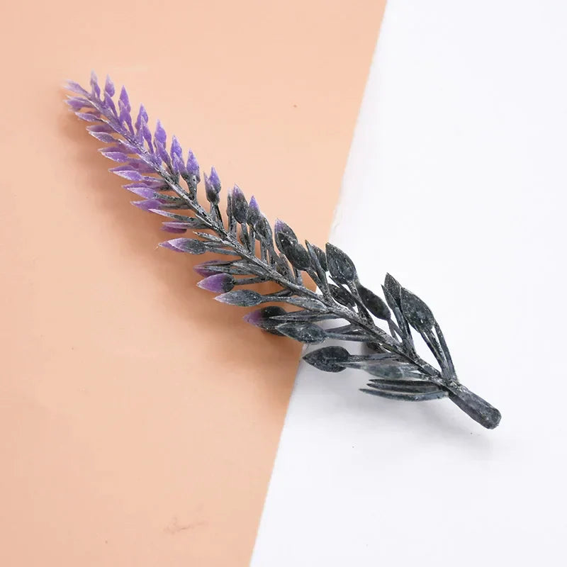DecorBites™ 10Pcs Plastic Grass Artificial Plants for Home Decor and DIY Gifts Box Decorations