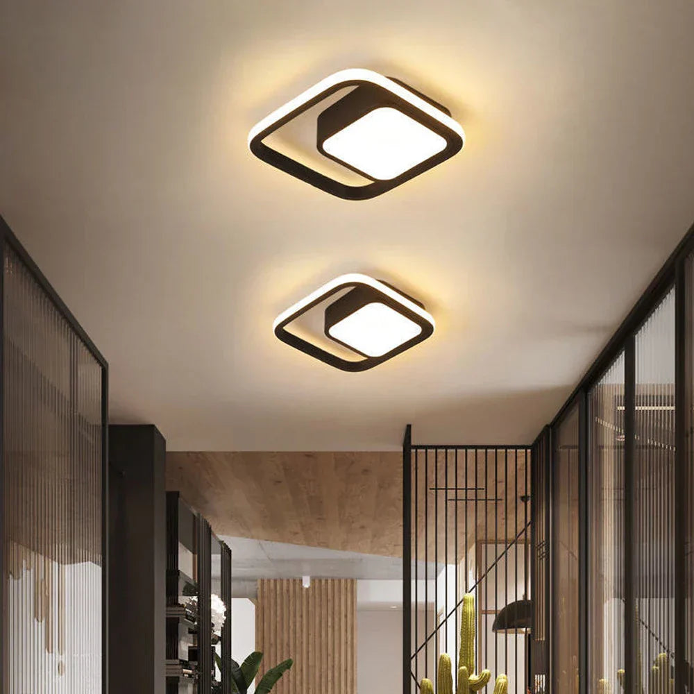 ثريا سقف LED DecorBites™: إضاءة داخلية عصرية لغرفة النوم والمطبخ وغرفة المعيشة