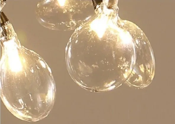 DecorBites™ ثريا Linear Firefly: إضاءة أنيقة على شكل غصن شجرة لديكور المنزل