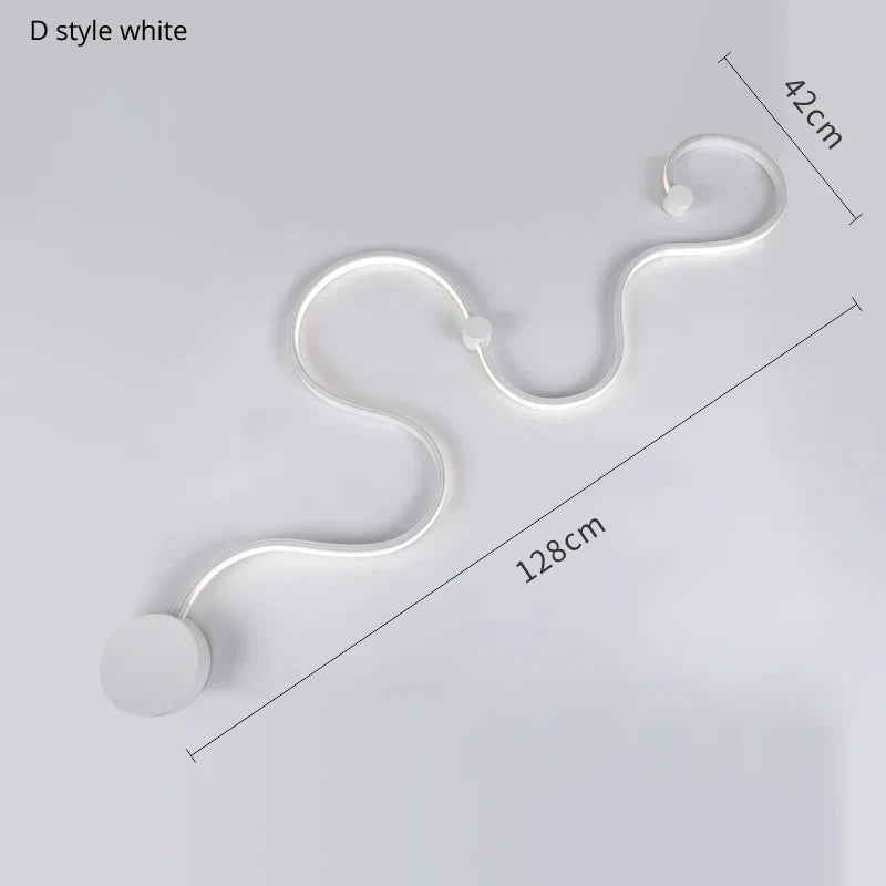 DecorBites™ Iron Body Wall Lamps LED Lights Fixture for Bedroom, Living Room, Study, Hotel