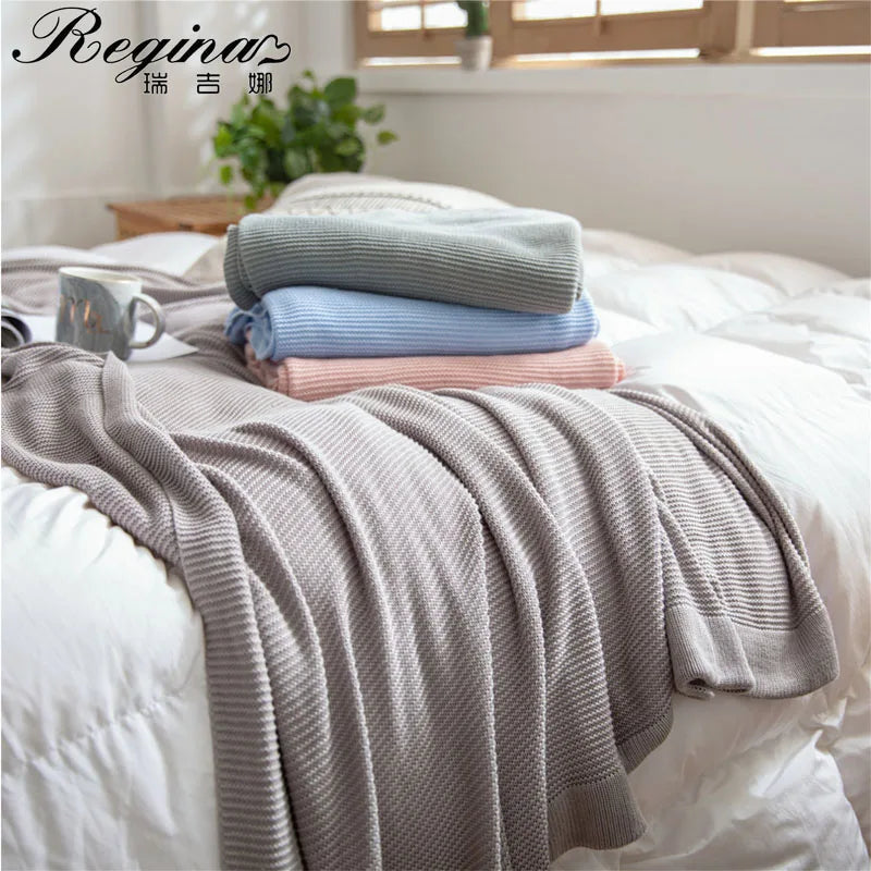 DecorBites™ Bamboo Cooling Throw Blanket - Stay Cool All Summer, Ideal for Hot Sleepers
