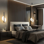 Nordic Minimalist Metal Bedside Pendant Light