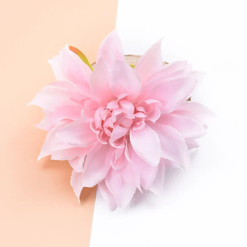 DecorBites™ 100pcs Silk Gerbera Flowers for Christmas, Wedding, DIY, Scrapbooking, Gifts