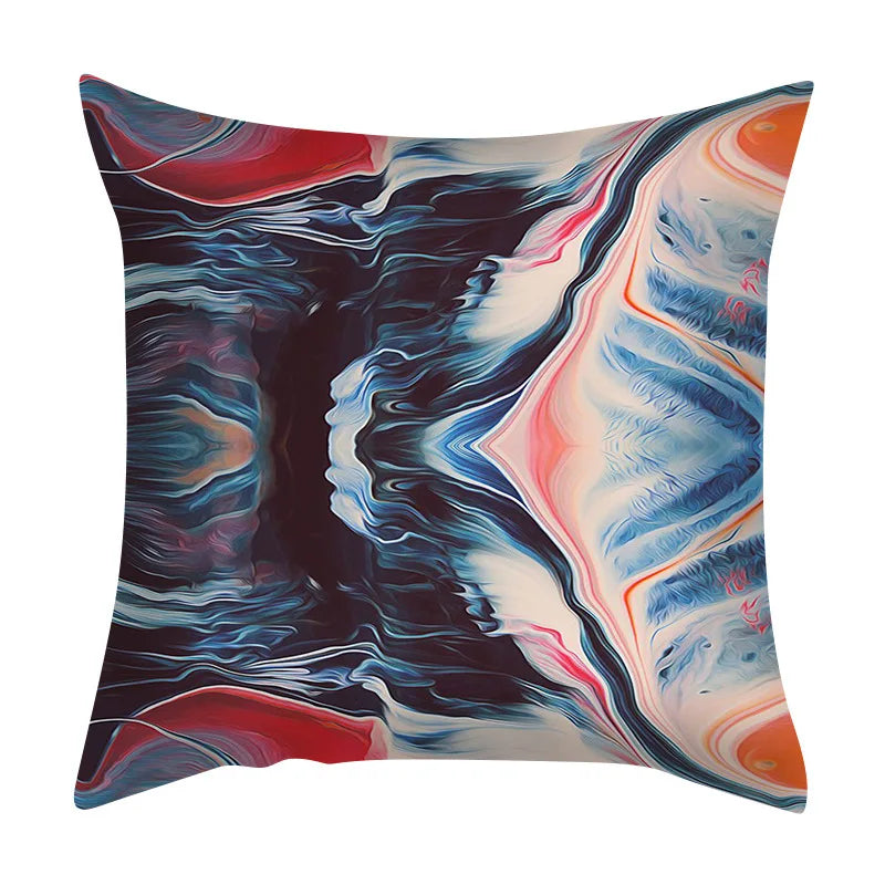 DecorBites™ Abstract Ink Marbling Cushion Cover - Sofa Car Seat Home Decoration