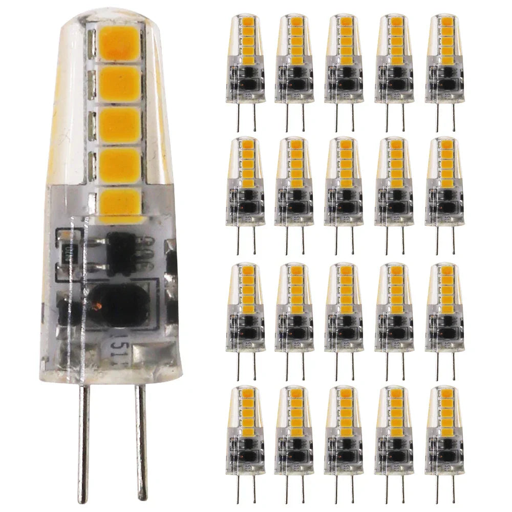 DecorBites™ G4 LED Bulb, 3W, Cold Warm White, Halogen 25W Replacement, 240LM, AC 220-240V 12V