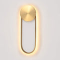 مصباح حائط من الأكريليك والمعدن بتقنية LED من DecorBites™: إضاءة جدارية بتصميم نورديك بسيط لغرفة النوم وغرفة المعيشة