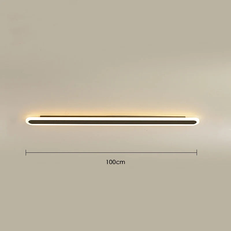 مصباح حائط LED خطي من DecorBites™ لغرفة النوم والشرفة وغرفة المعيشة وديكور عصري
