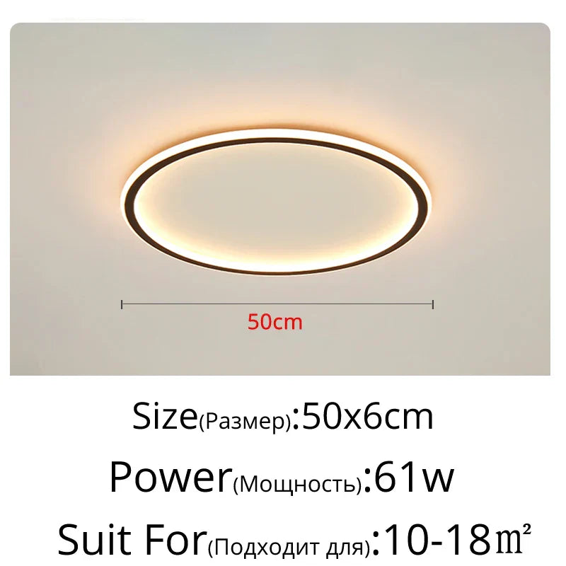 DecorBites™ Dimmable LED Ceiling Chandelier for Living Bedroom Study Room Lighting