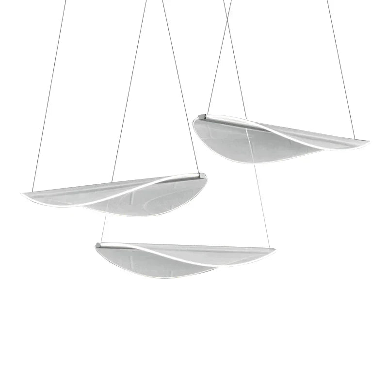 DecorBites™ Acrylic Leaf Pendant Lights for Living and Dining Room