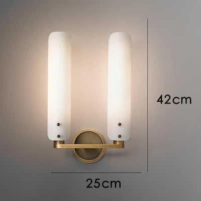أباليك ديكوربايتس™ الجدارية لغرف النوم على طراز فن الآرت ديكو والمزودة بإضاءة LED