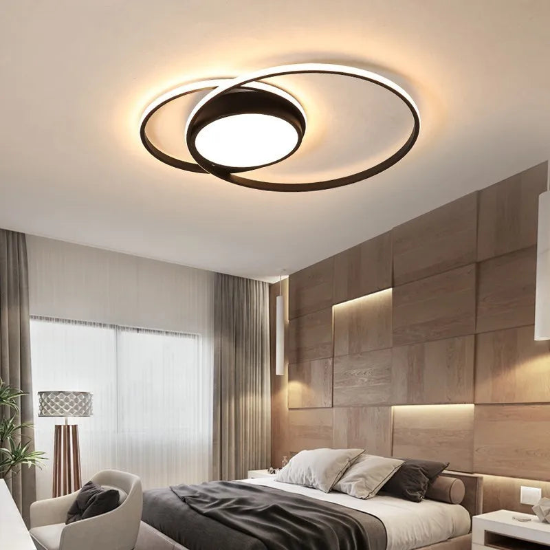 ثريا DecorBites™ LED: إضاءة عصرية قابلة للتعتيم لغرفة المعيشة والمطبخ والممر