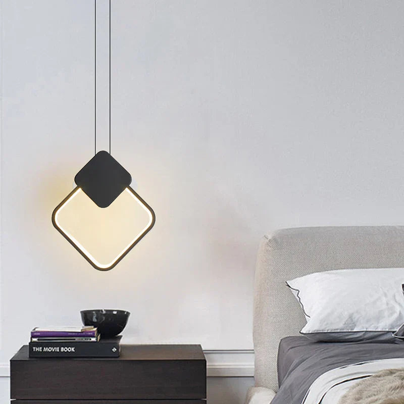 مصباح قلادة DecorBites™ LED ألومنيوم للمطبخ، المطعم، البار، غرفة المعيشة، غرفة النوم