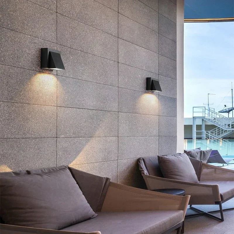 DecorBites™ 12W Outdoor/Indoor Motion Sensor LED Wall Lamp Waterproof Aluminum Sconce Light