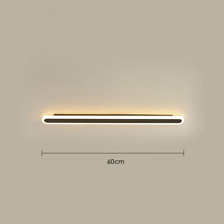 مصباح حائط LED خطي من DecorBites™ لغرفة النوم والشرفة وغرفة المعيشة وديكور عصري