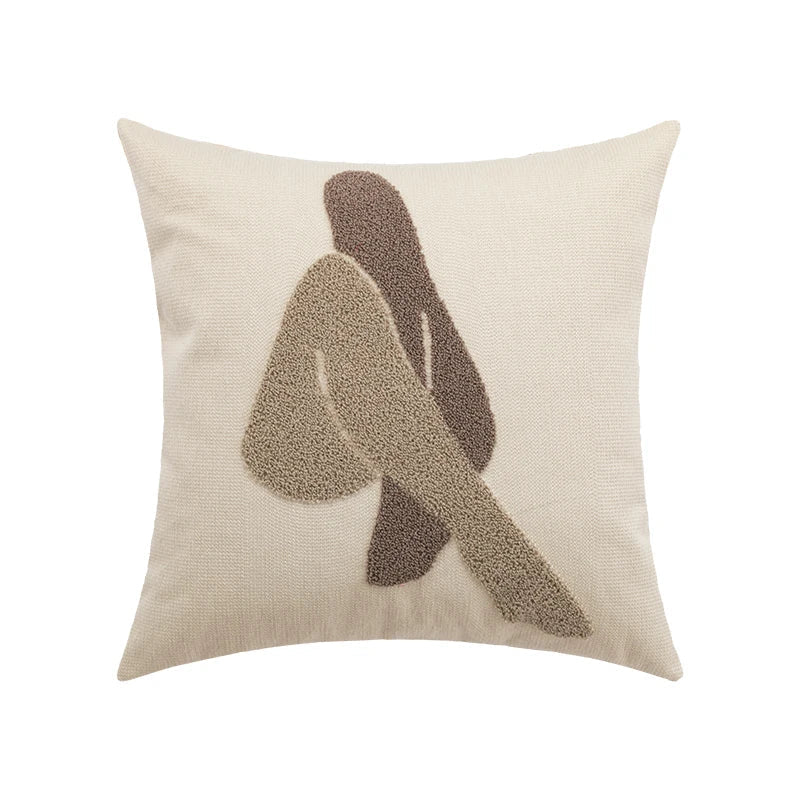 DecorBites™ Abstract Handmade Knot Cotton Cushion Cover for Sofa Bed 45x45cm