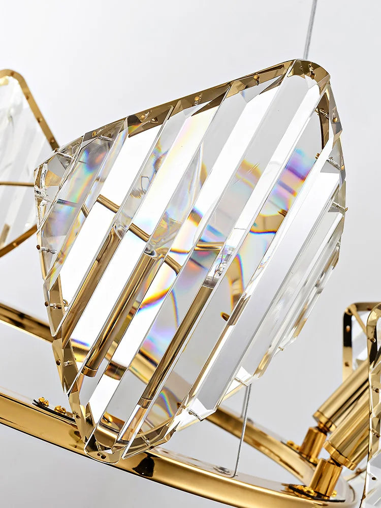 DecorBites™ Crystal Wall Lamps Modern Sconce Light Fixture for Luxury Living Room Decoration