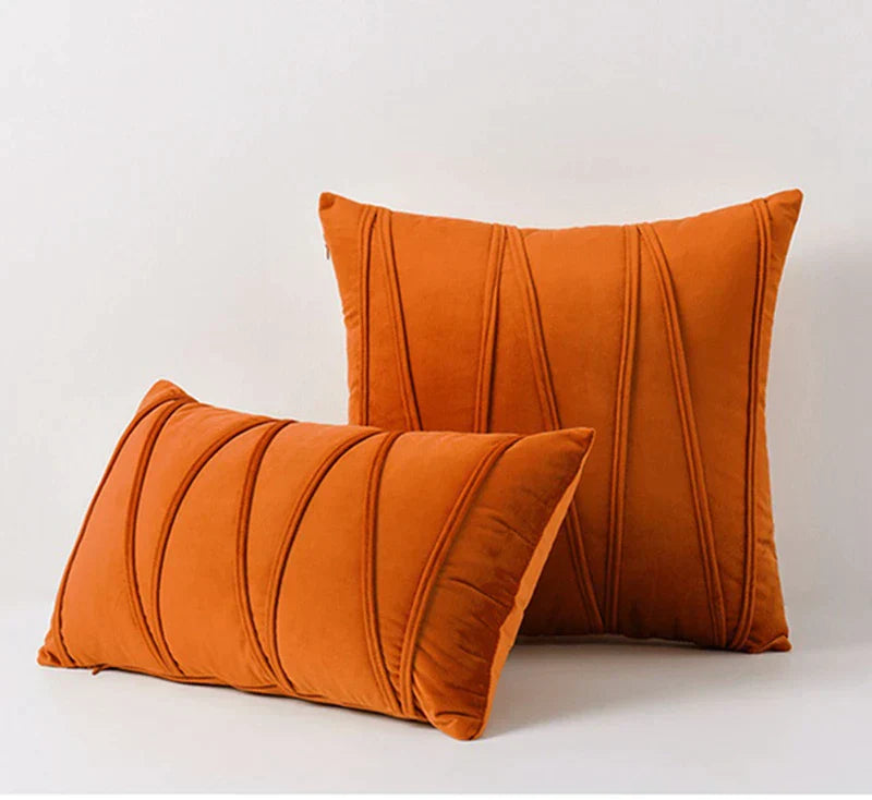 DecorBites™ Knit Short Wool Velvet Plush Pillowcase for Sofa Couch Bedroom