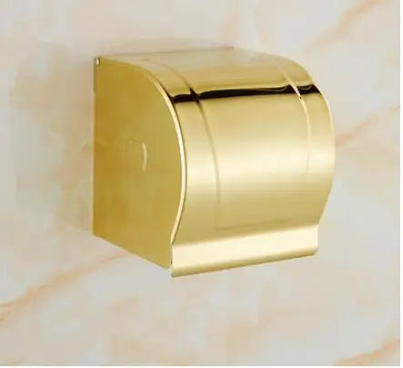 DecorBites™ طقم إكسسوارات حمام نحاسي ذهبي: رف مناشف، حامل ورق تواليت، حامل فرشاة تواليت، علاقة مناشف، خطافات