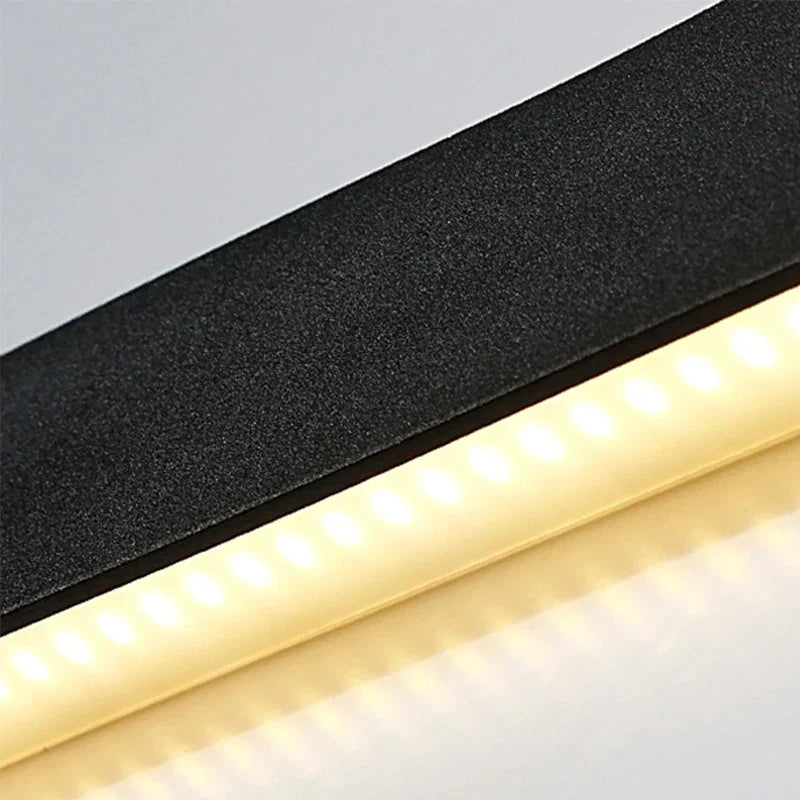 مصباح حائط LED من DecorBites™ شمعدانات بجانب السرير لغرفة المعيشة الداخلية والحمام وضوء مرآة مربع