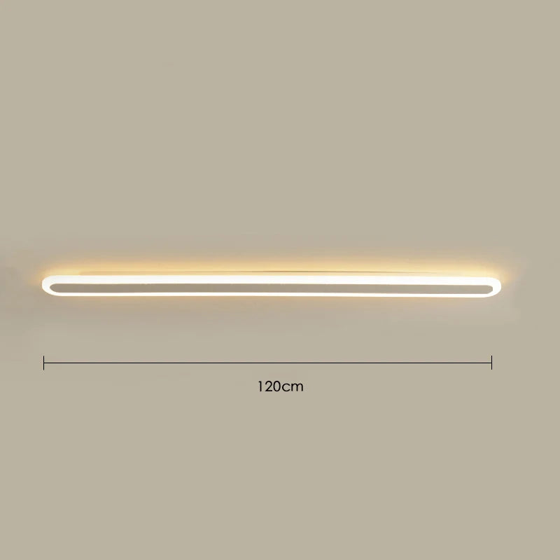 مصباح حائط LED خطي من DecorBites™ لغرفة النوم والشرفة وغرفة المعيشة وديكور عصري