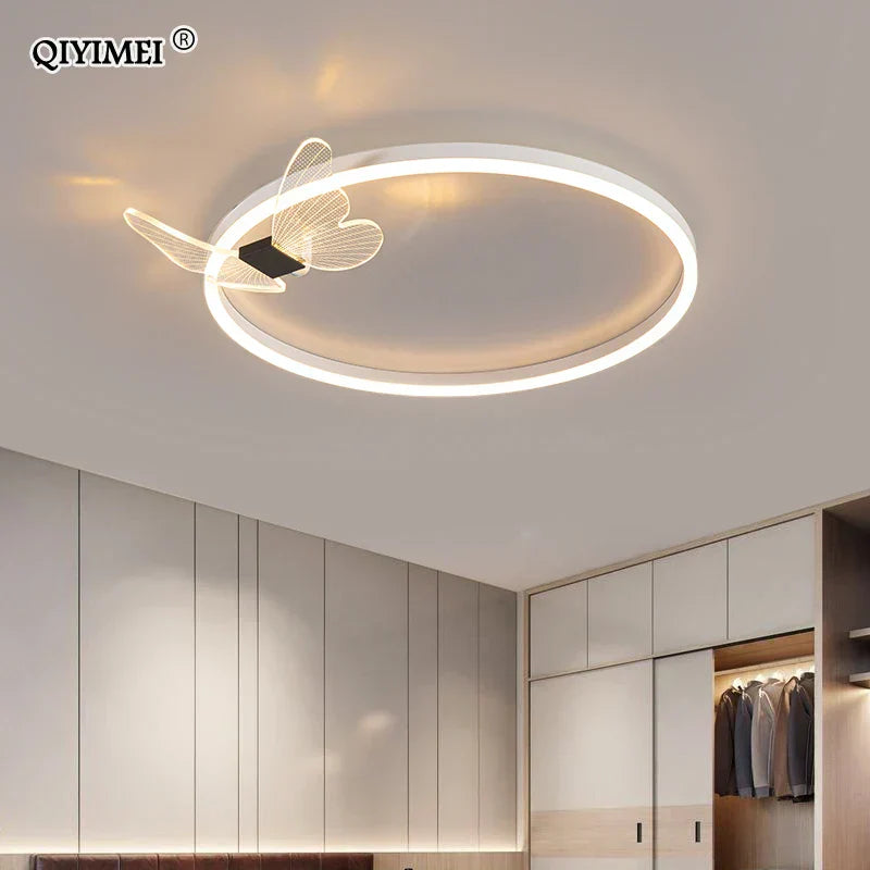 ثريا DecorBites™ LED: إضاءة داخلية عصرية لغرفة النوم، الدراسة، غرفة المعيشة - مصابيح لوستر