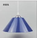 Modern PVC Dome Pendant Light With Iron Accents