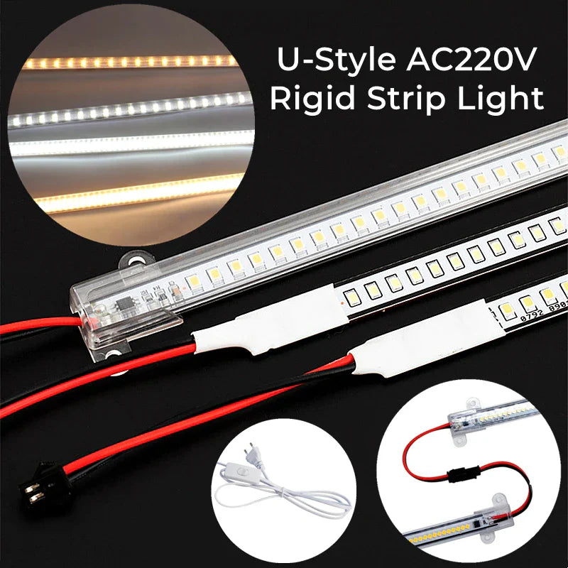 DecorBites™ LED Tube Lamp SMD2835 72 LEDs Showcase Cabinet Strip Lighting