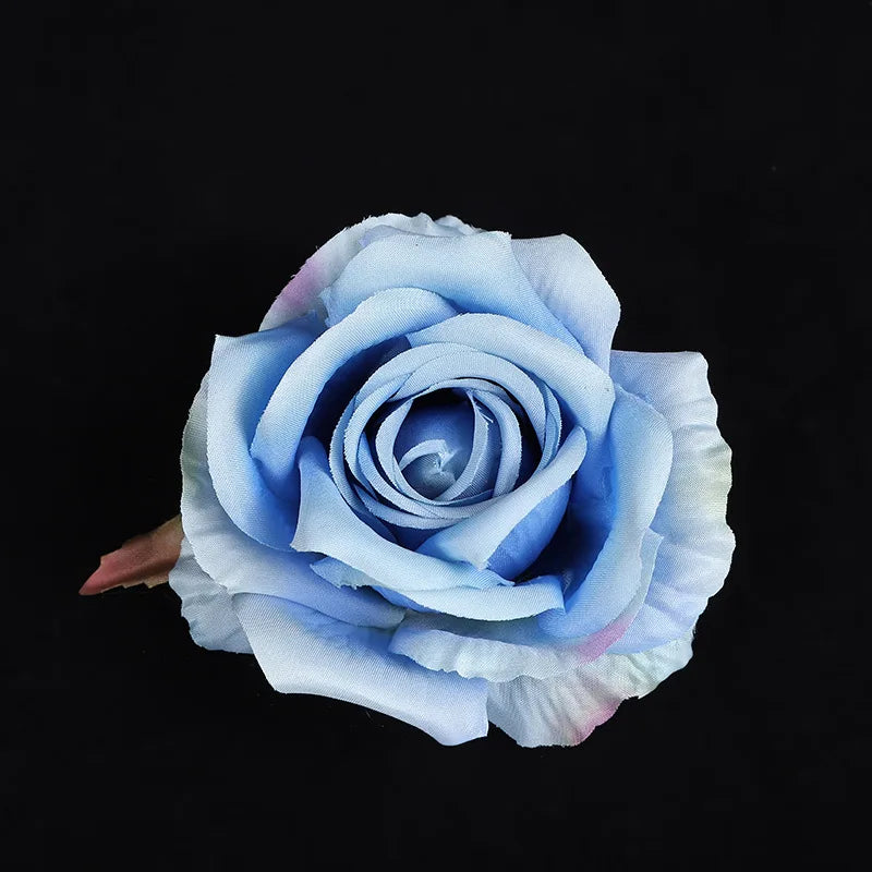 DecorBites™ 30PCS Silk Roses Wedding Decor DIY Home Decoration, Brooch Gifts, Candy Box