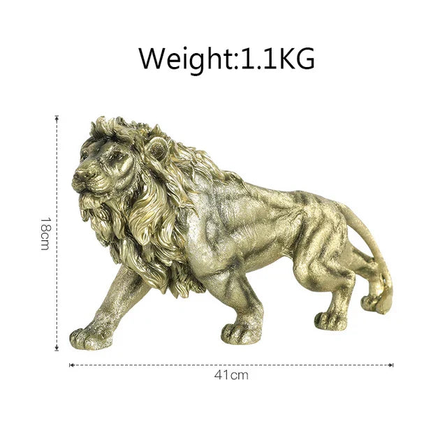 DecorBites™ Gold Resin Sculpture | Nordic Luxury Technology Decor for Home & Office