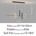 Nordic Contemporary Metal LED Pendant Light