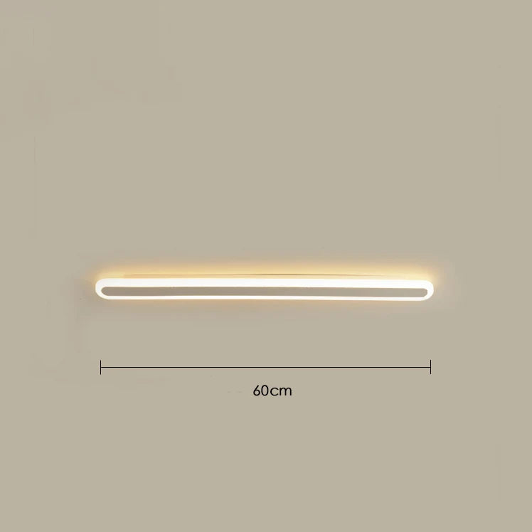 مصباح حائط LED خطي من DecorBites™ لغرفة النوم والشرفة وغرفة المعيشة وديكور عصري
