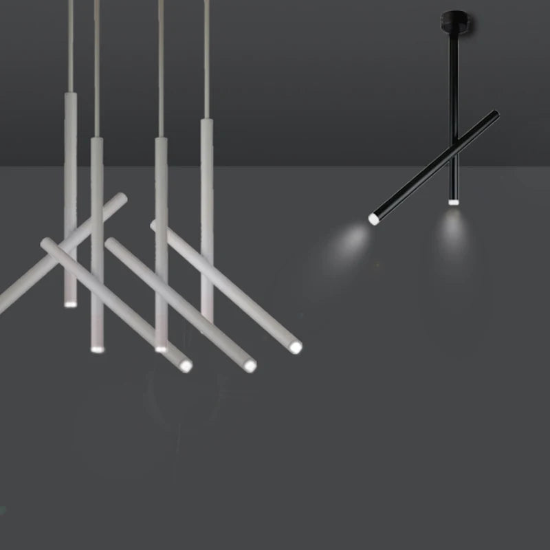 Modern Adjustable COB Aluminum Pendant Light