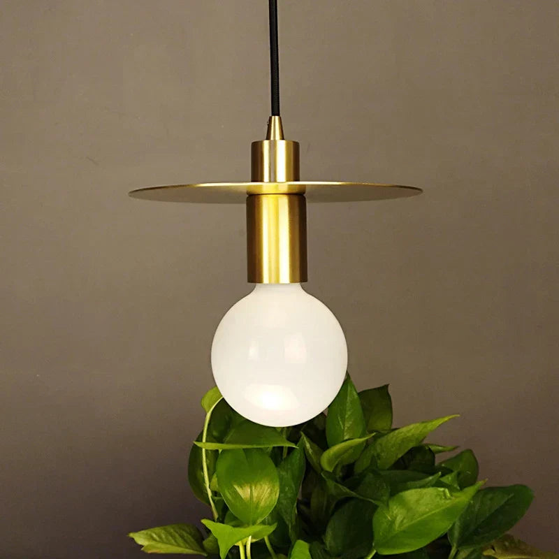 ثريا DecorBites™ الذهبية LED E27 لغرفة النوم والدراسة