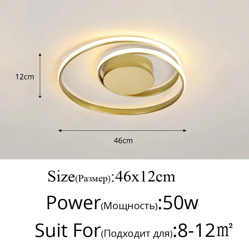ثريا DecorBites™ LED: مصابيح عصرية تُركّب على السطح لغرفة المعيشة وغرفة النوم وغرفة الدراسة