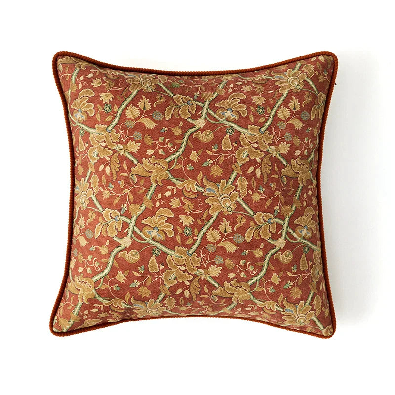 DecorBites™ American Luxe Retro Cushion Covers: Original Design Throw Pillow Case for Sofa