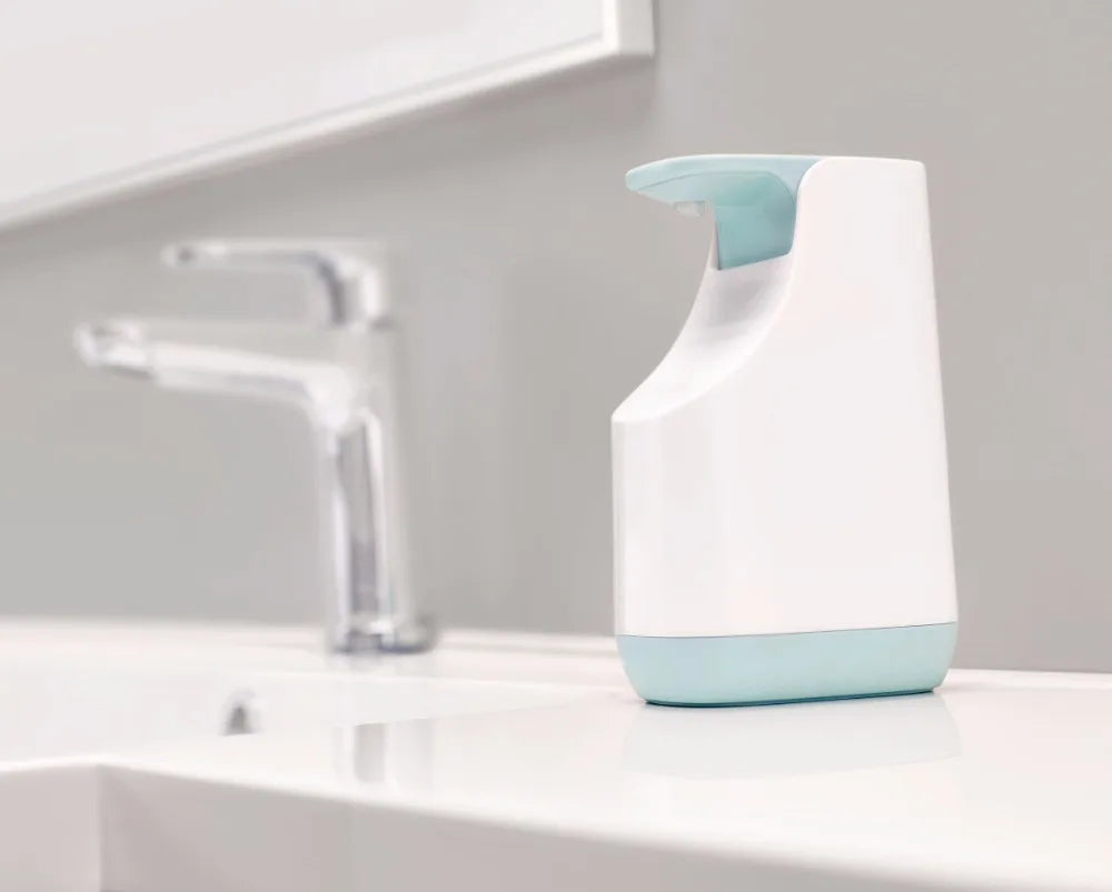 DecorBites™ 350ml Non-Drip Soap Pump Dispenser for Bathroom Kitchen, Space-Saving and Compact