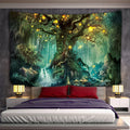 DecorBites™ 3D Print Hippie Wall Tapestry, Bohemian Home Decor Bed Sheet & Wall Hanging