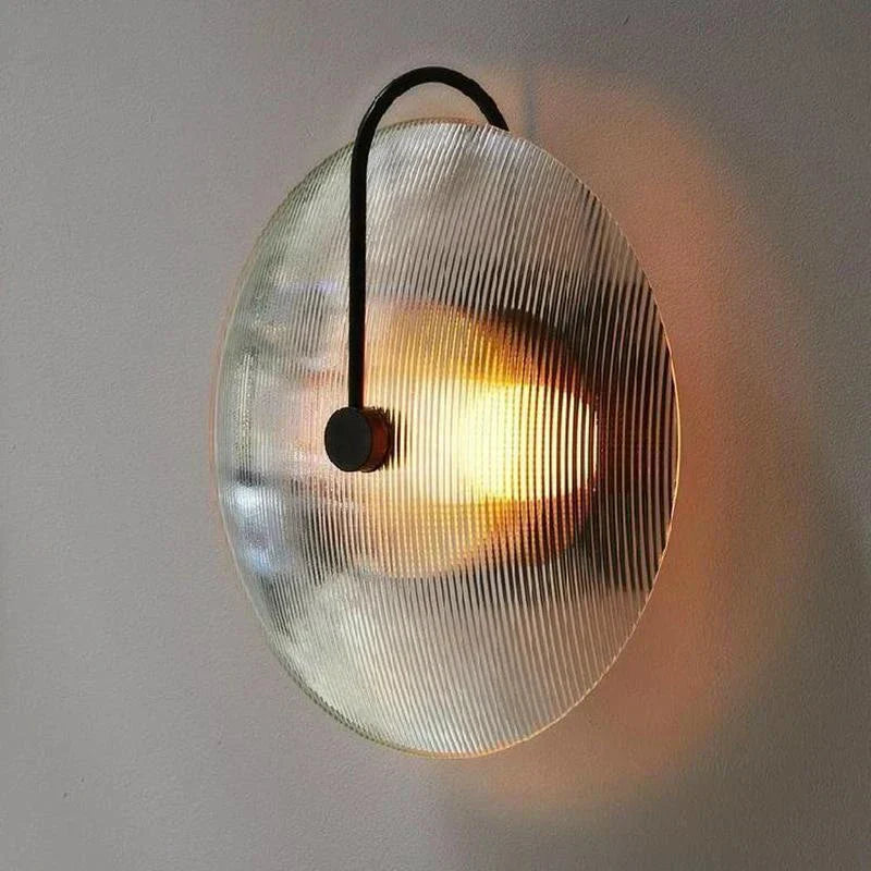 DecorBites™ Glass Stripe Gold Wall Lamp for Modern Nordic Bedroom and Bathroom Decoration