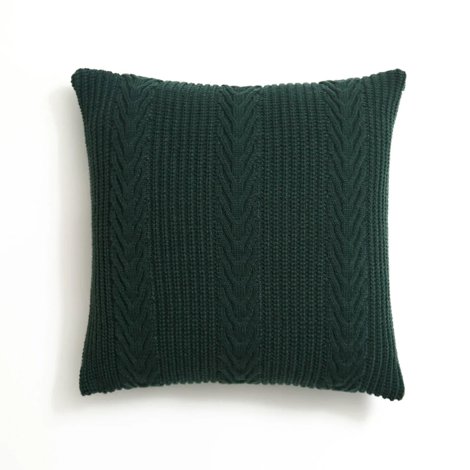 DecorBites™ Housse de Coussin en Tricot Losange : Housse de Coussin Décorative Super Douce pour la Maison