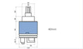 DecorBites™ 35/40mm Ceramic Faucet Cartridge for Kitchen Bathroom Tap - Water Saving